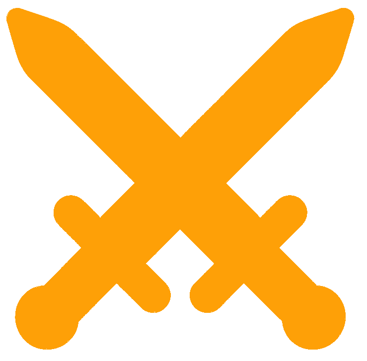 Icone épées croisées